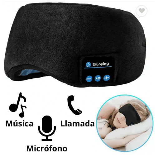 Antifaz con Audífonos para dormir BandSleep™