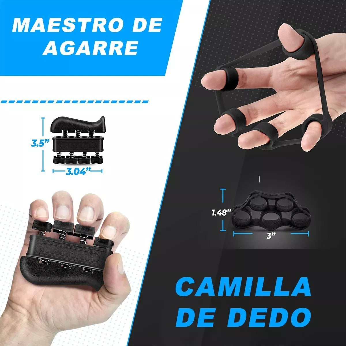 Hand Grip Force Set™ Ejercitadores de manos 5 en 1 – Menthol Store