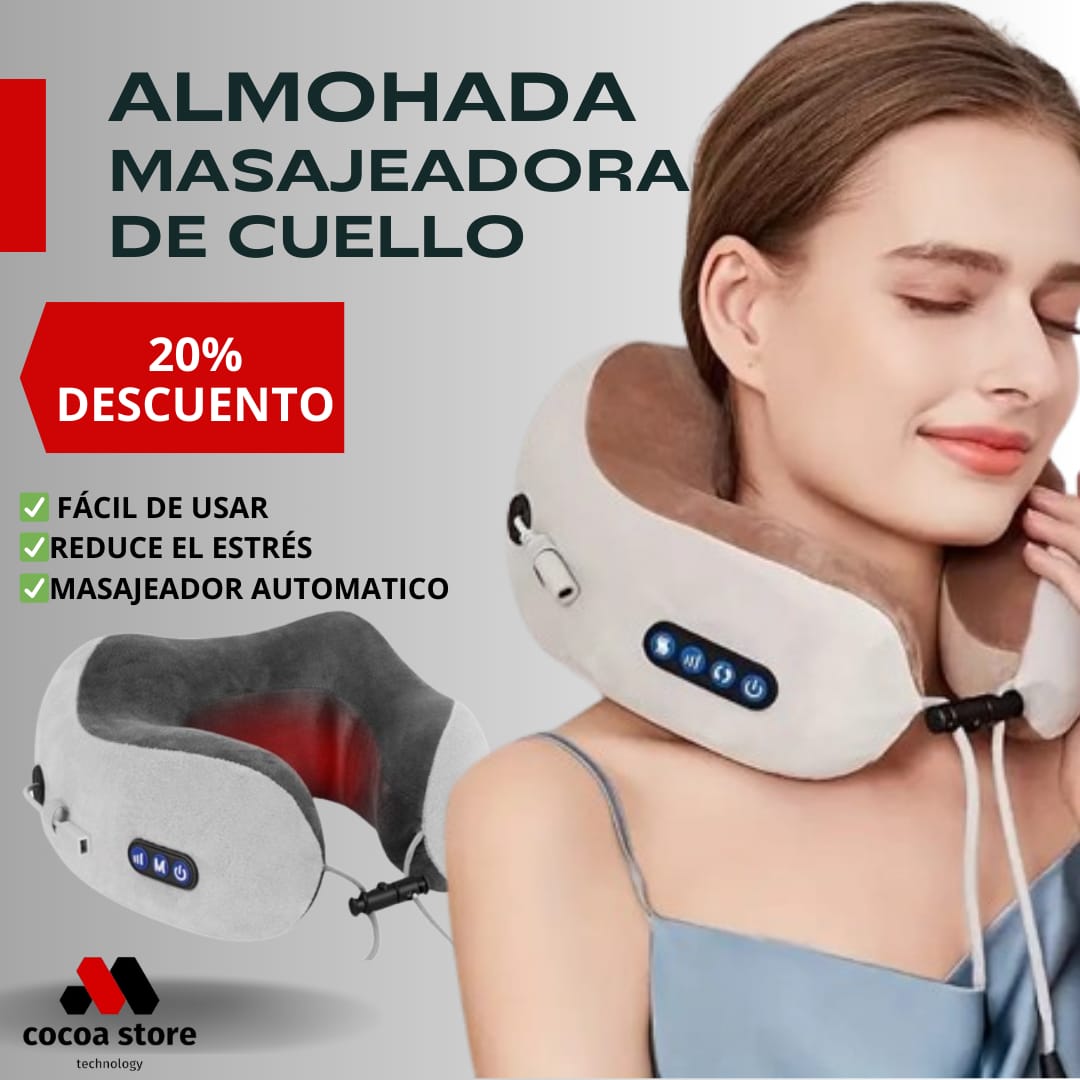 Almohada Masajeador relajante para el cuello